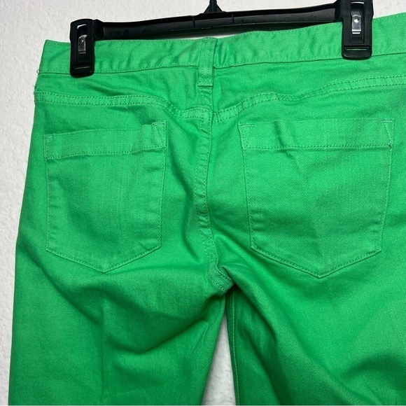 J.Crew Stretch Matchstick Green Jeans - Picture 5 of 8